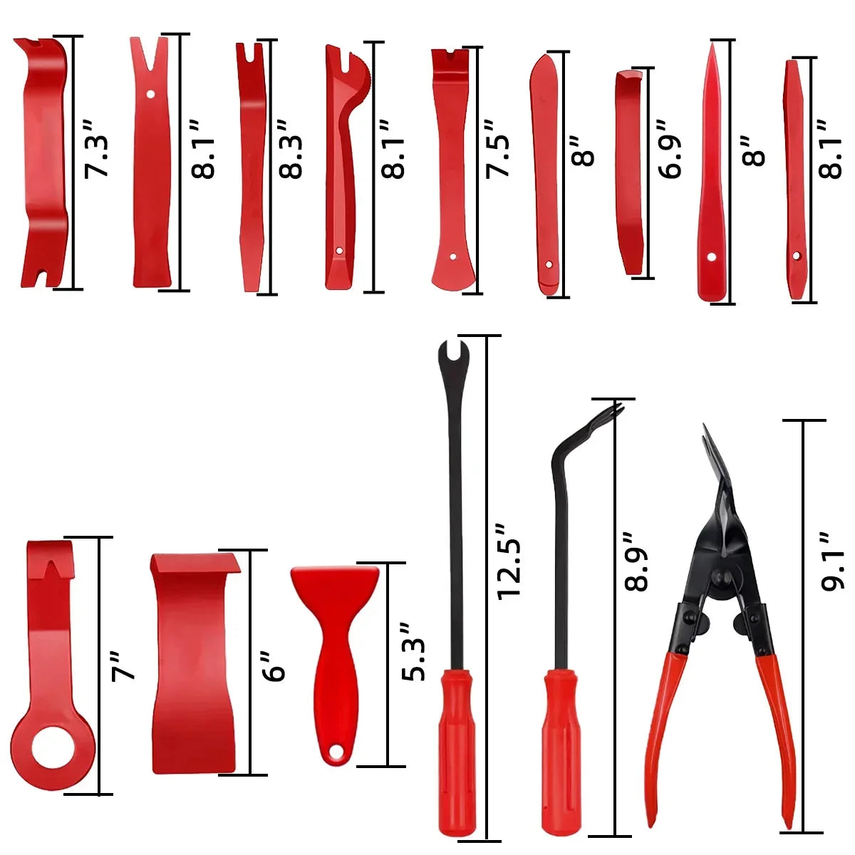 Ferramentas do carro kit de desmontagem