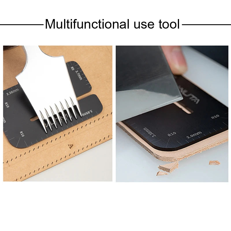 ferramenta auxiliar diy couro artesanato