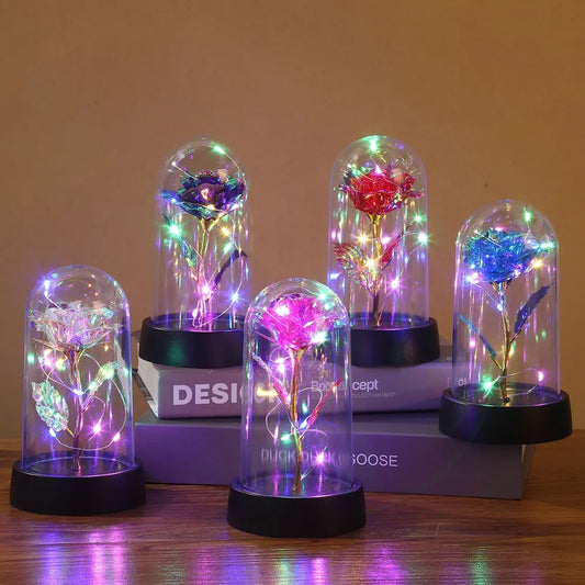 1pc Hot LED Enchanted Galaxy Rose